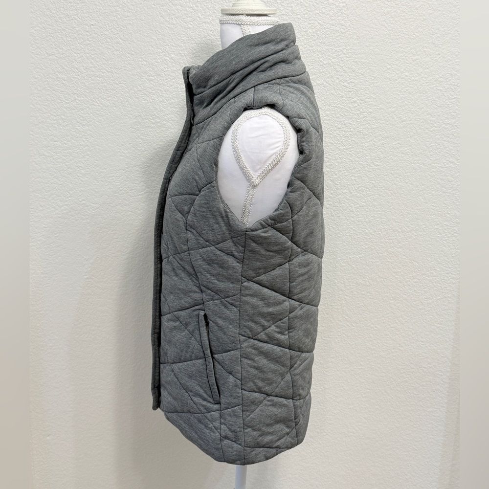 Athleta Icecap Gray Quilted Vest - Picture 2 of 6